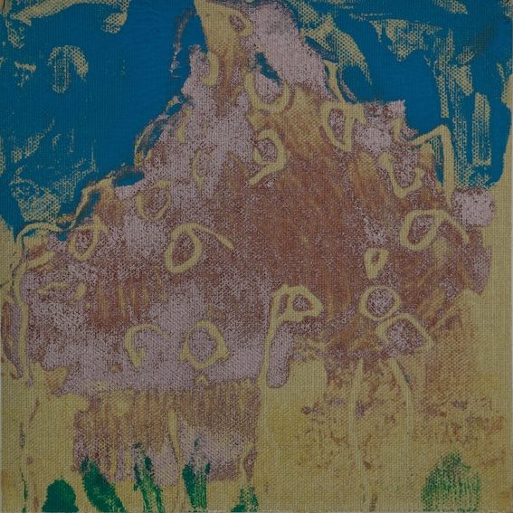 Monotypie / Leinwand