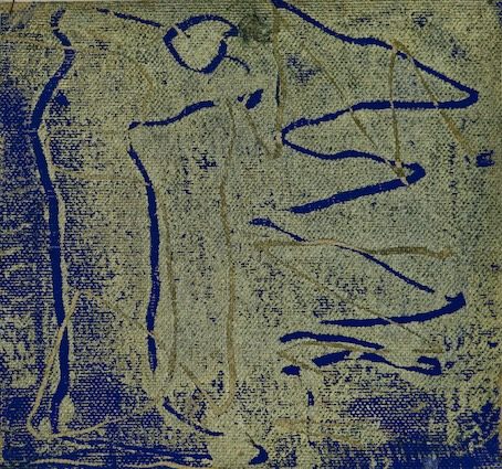 Monotypie / Leinwand