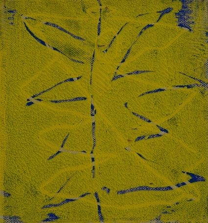 Monotypie / Leinwand