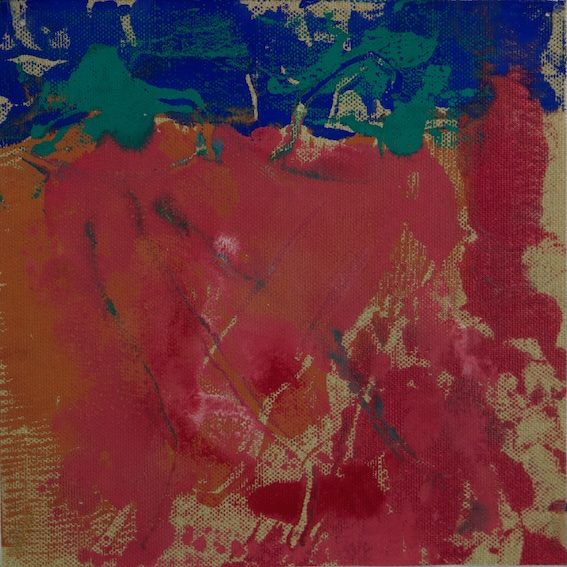 Monotypie / Leinwand